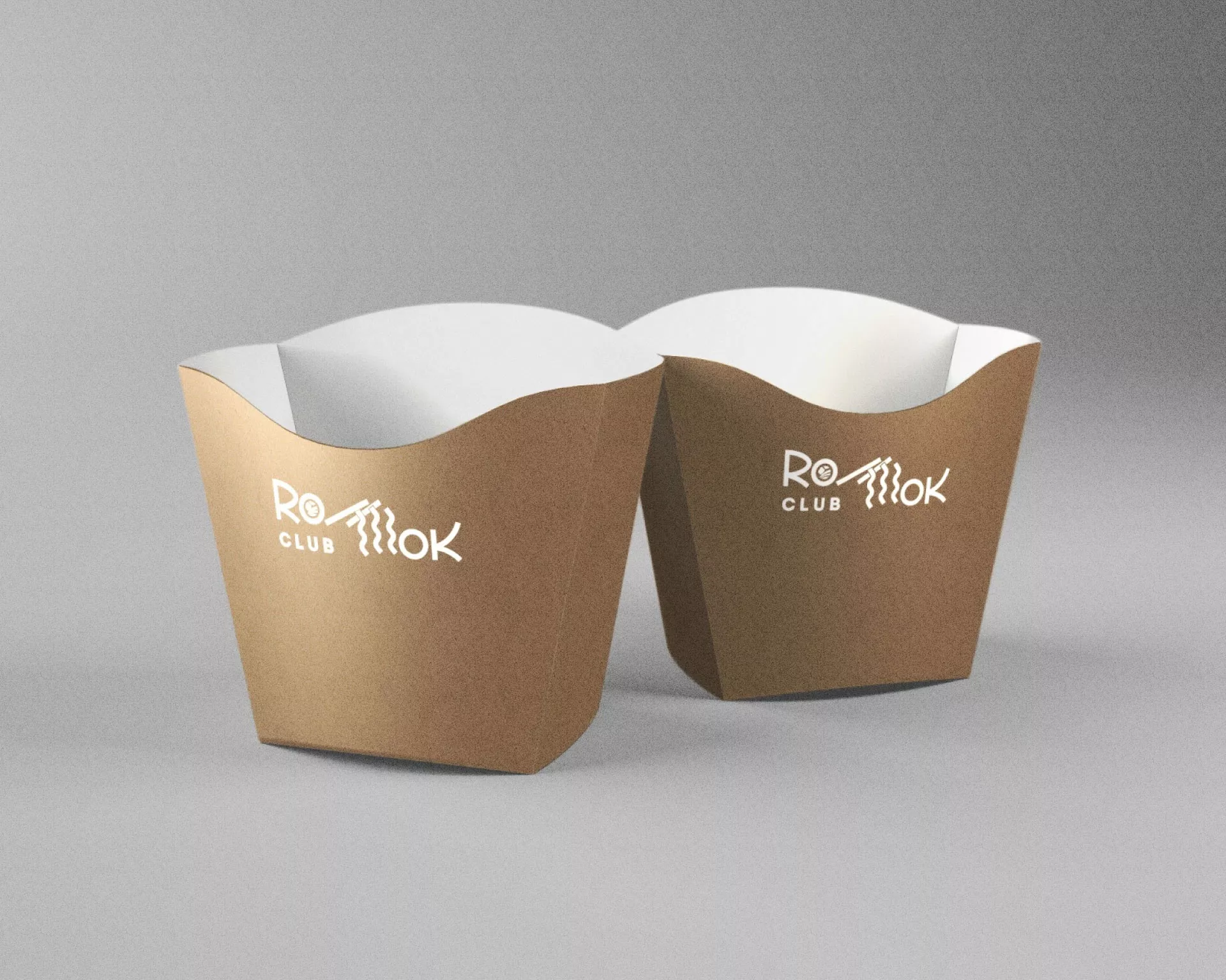 Создание дизайна упаковки суши-бара «Roll Wok Club» в Сорочинске